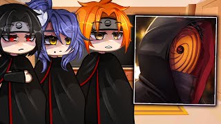 Akatsuki React To Obito  Naruto Shippuden  Gacha Club [upl. by Olonam426]