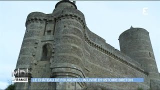 Le château de Fougères monument emblématique de Bretagne [upl. by Alvy]