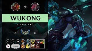 Wukong Jungle vs Vi  KR Challenger Patch 149 [upl. by Ellwood]