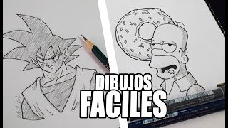 DIBUJOS FÁCILES DE HACER PARA PRINCIPIANTES 1  BillyArt [upl. by Eiroj]