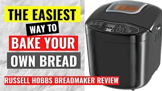 How To Bake Your Own Bread The Easy Way  Russell Hobbs 23620 Breadmaker Review [upl. by Helbona324]