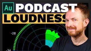 Podcast Loudness  How To Hit Exactly 16 LUFS in Adobe Audition [upl. by Auhel537]