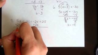 Solving Equations amp Inequalities Review of Algebra 1 [upl. by Menon]