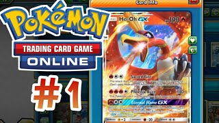 I HAVE A GX CARD   Lets Play Pokemon Trading Card Game Online 1 In Hindi [upl. by Sasnett]