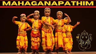 Mahaganapathim  Bharathanatyam Kids Performance [upl. by Esihcoc]