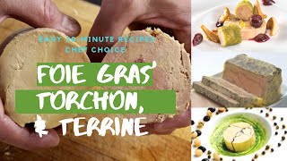 how to make foie gras au torchon at home learn best recipe french [upl. by Truk]