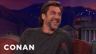 Javier Bardem Doesn’t Know Who The Kardashians Are  CONAN on TBS [upl. by Bastian]