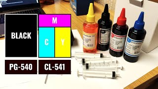 Canon Inkjet Cartridge Refill Kit  PG 540 and CL 541 [upl. by Sela]