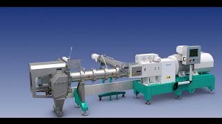 Bühler Twin Screw Extruder [upl. by Leahkim]