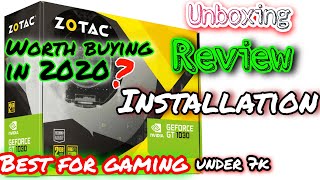 NVIDIA GT 1030 Unboxing amp installation Worth buying in 2020 [upl. by Calmas]