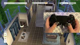 How to Show and Hide walls and Switch floors in the Sims4 console PS4 [upl. by Barbuto]