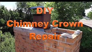 DIY Chimney Crown repair [upl. by Alikahs]