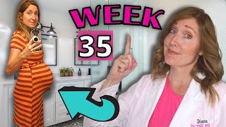 35 Weeks Pregnant  What to Expect at 35 Weeks in Months [upl. by Ramu]