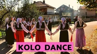 Bosnian Traditional Folk Dance  Bosnian Kolo Dance  How to Dance Bosnian Kolo [upl. by Bess]