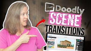 How to use SCENE Transitions in Doodly  Doodly Tutorials [upl. by Netty]