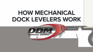 How Mechanical Dock Levelers Work [upl. by Inger]