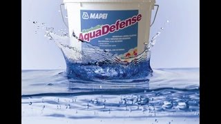 How To Use Mapei Aquadefense [upl. by Celina]