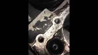 Installing exhaust valve guide in Briggs and Stratton engine Part 3 [upl. by Ahsinnod]