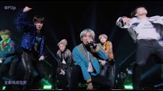 BTS 방탄소년단 DOPE live performance with ENG lyrics [upl. by Moule]