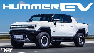 GMC Hummer EV Review  1000 HORSEPOWER [upl. by Laehcor]