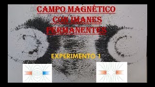 FÍSICA EXPERIMENTO 1 CAMPO MAGNÉTICO [upl. by Carhart469]