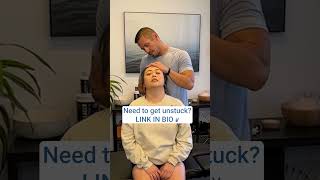 🤗✨Experience the magic of the occipital lift 💆‍♂️  DrMichaelVan Chiropractor [upl. by Neersan]