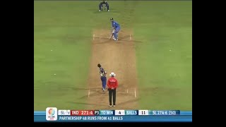 Dhoni finishes off in style [upl. by Reivax]