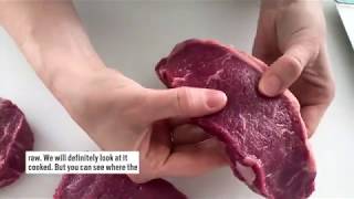 How to Cut a Steak Against the Grain – Pre Brands [upl. by Anomar315]