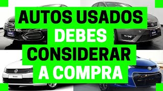 9 AUTOS USADOS que deberías COMPRAR  Motoren Mx [upl. by Ronile]