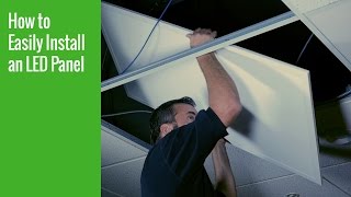 How to Easily Install an LED Panel [upl. by Vanzant197]