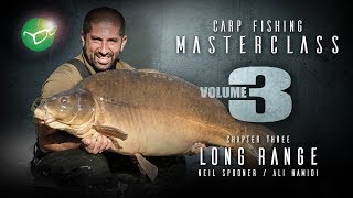 Korda Carp Fishing Masterclass Vol 3  Long Range Fishing  Ali Hamidi [upl. by Aicerg]