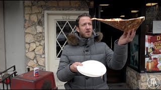 Barstool Pizza Review  Benny Tudinos HobokenNJ [upl. by Adlesirk]