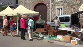 Brocante en rommelmarkten in de Belgische Ardennen [upl. by Mcquillin131]