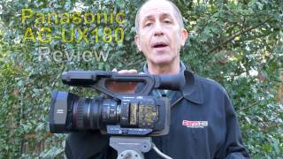 Panasonic AGUX180 4K Camcorder Review in 4K [upl. by Larret]