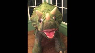 Playskool My Triceratops KOTA Ride On Dinosaur Awesome [upl. by Lodge602]