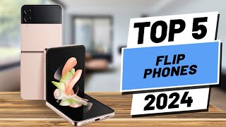 Top 5 BEST Flip Phones in 2024 [upl. by Aihsinat]