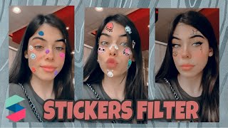 COMO CREAR FILTROS DE INSTAGRAM STICKERS  Spark Ar Tutorial ✨ [upl. by Silrak493]