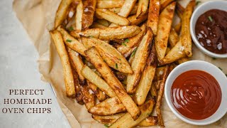 Homemade Oven Chips better than fried or storebought [upl. by Yolanda]