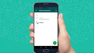 Como Agregar un Contacto a un Grupo de WhatsApp [upl. by Notsag]