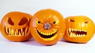 How to Carve Halloween Pumpkins [upl. by Annelise]