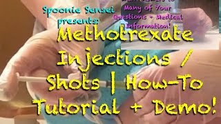 Methotrexate Subcutaneous PreFilled Syringe  Injection Guide [upl. by Centeno]