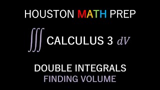 Finding Volume with Double Integrals Rectangular Coordinates [upl. by Uttasta]