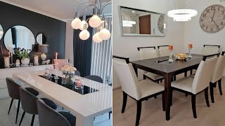 Top 100 modern dining tables designs  dining room decorating ideas 2023 [upl. by Pammy]