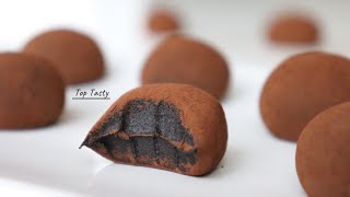 2 Ingredient Chocolate Truffles Recipe  Condensed Milk Chocolate Truffles  Top Tasty Recipes [upl. by Llerahc718]