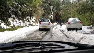 Nainital snowfall  2022  tourist spots M2Z [upl. by Alithea586]