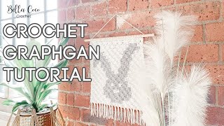 HOW TO CROCHET A GRAPHGHAN  C2C CROCHET  Bella Coco Crochet [upl. by Violante]