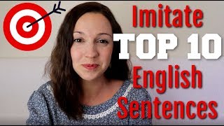 How to Pronounce TOP 10 English Sentences [upl. by Saiff]