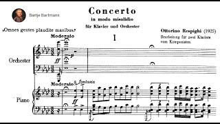 Ottorino Respighi  Concerto in modo misolidio 1925 [upl. by Nowtna709]