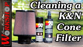 KampN Cone Style Filter Cleaning [upl. by Stanwin552]