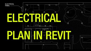 Drawing an Electrical Plan in Revit [upl. by Tsenre909]